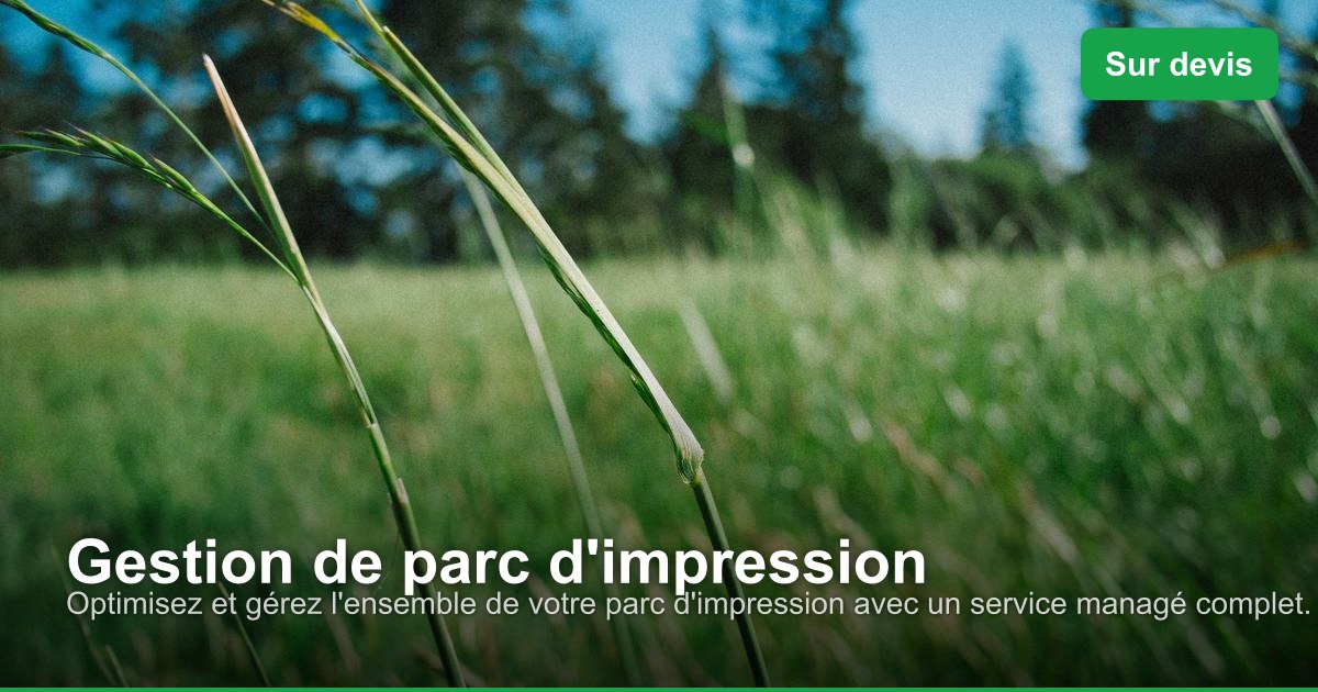Gestion de parc d'impression - Copieur Imprimante Belgique en Belgique